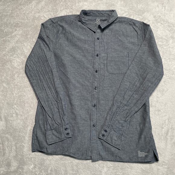 Outerknown Shirt Mens XL Project Nomadic Cotton Linen Smart Casual Classic Surf - Picture 1 of 7